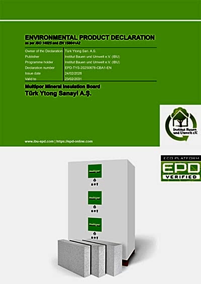 Enviromental Product Declaration - Multipor